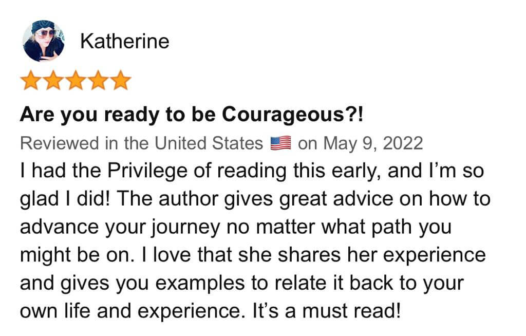 Review from Katherine for the Courageous Mind Book - The Courageous Mind